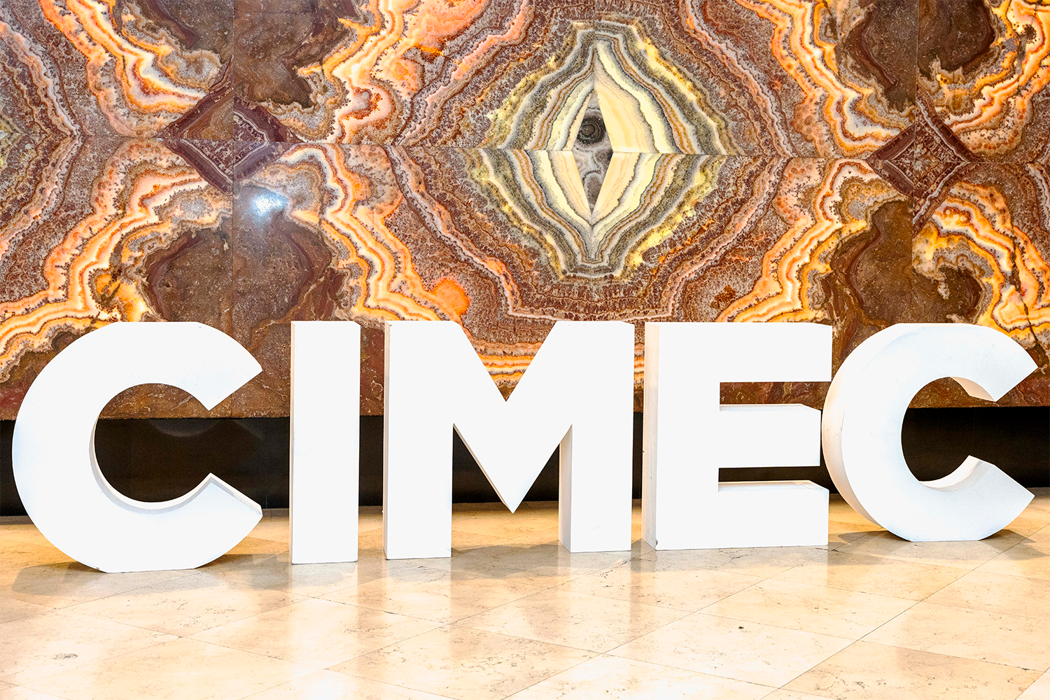 CIMEC en Letras 3D diseñado por Expodiseño.