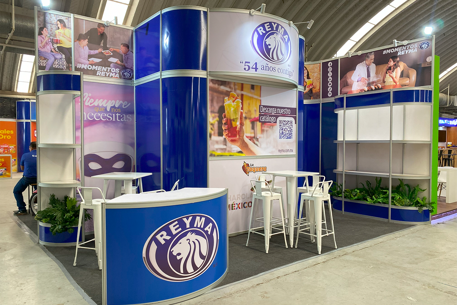 Stands modulares en EXPO SANCHEZ 2024