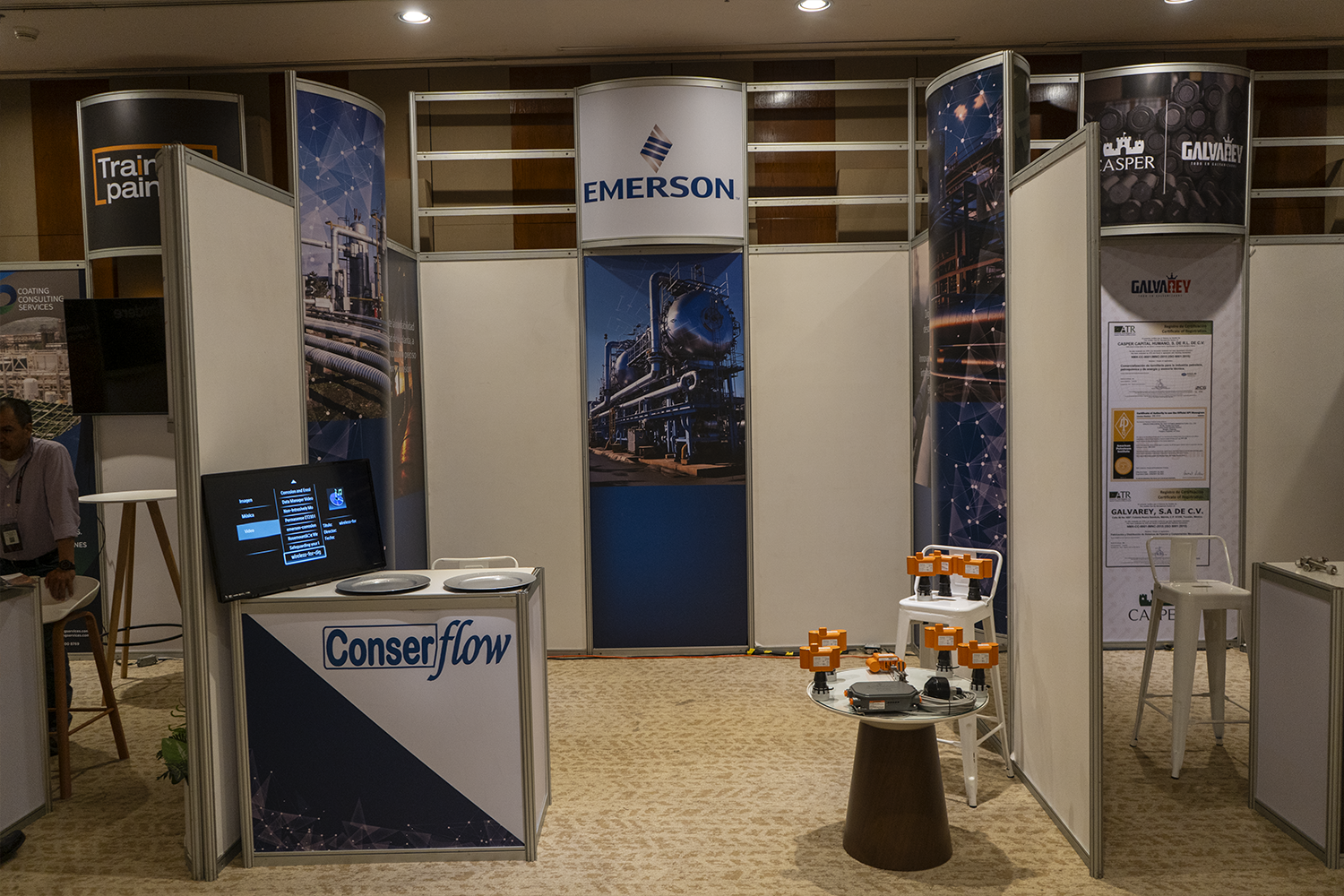 Pabellón de exposición IMCORRS 2023