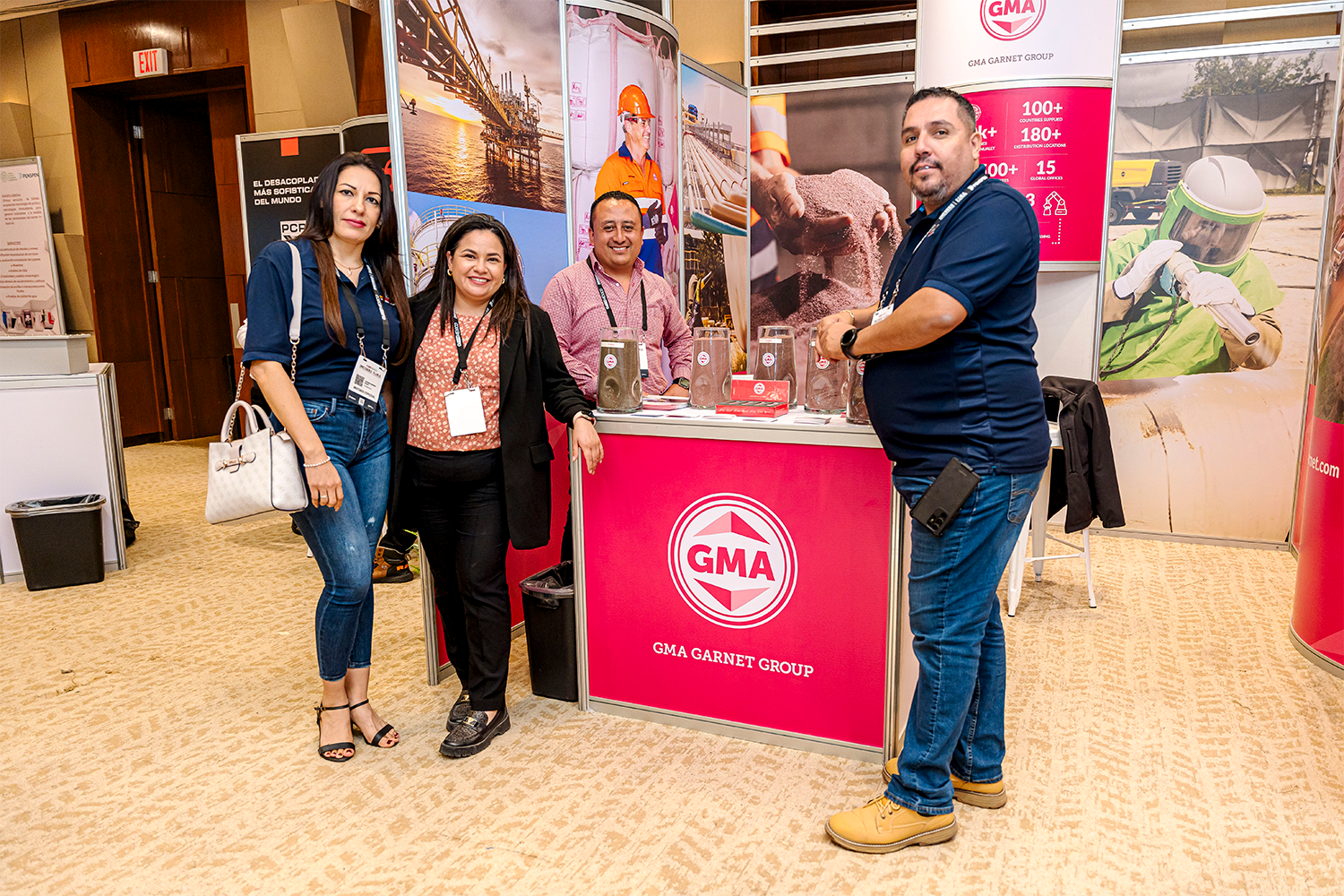 Stands modulares en IMCORRS 2024