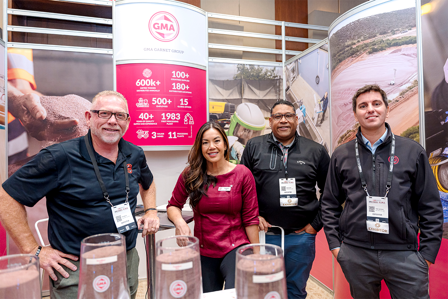 Stands modulares en IMCORRS 2024