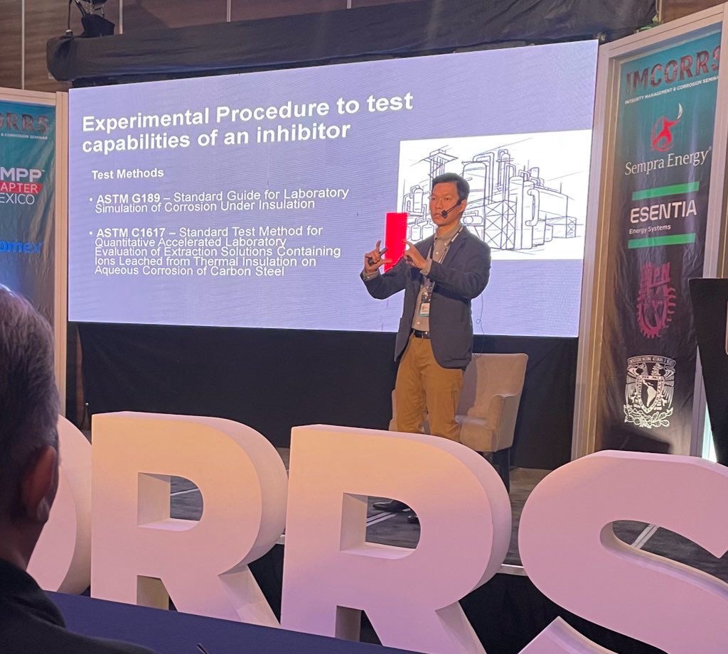 IMCORRS 2025: Ponencia y proyección de material técnico