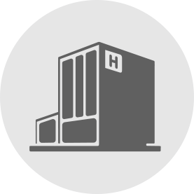 Icono de Alojamiento para asistentes