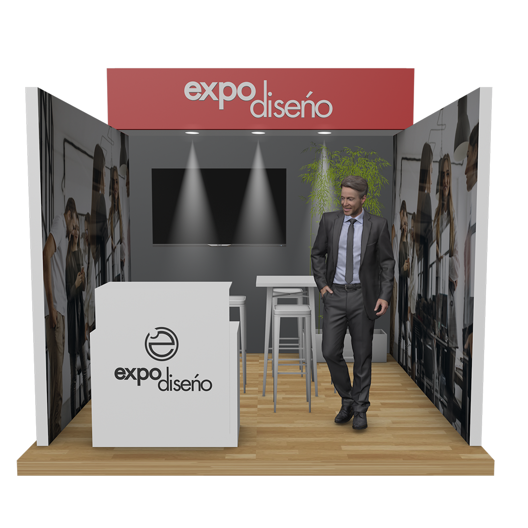 Stand custom cajón 3x3