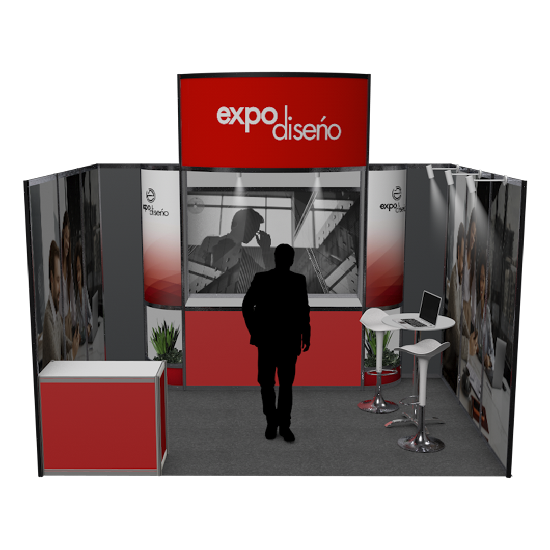 Stand Octanorm cajón 4x3