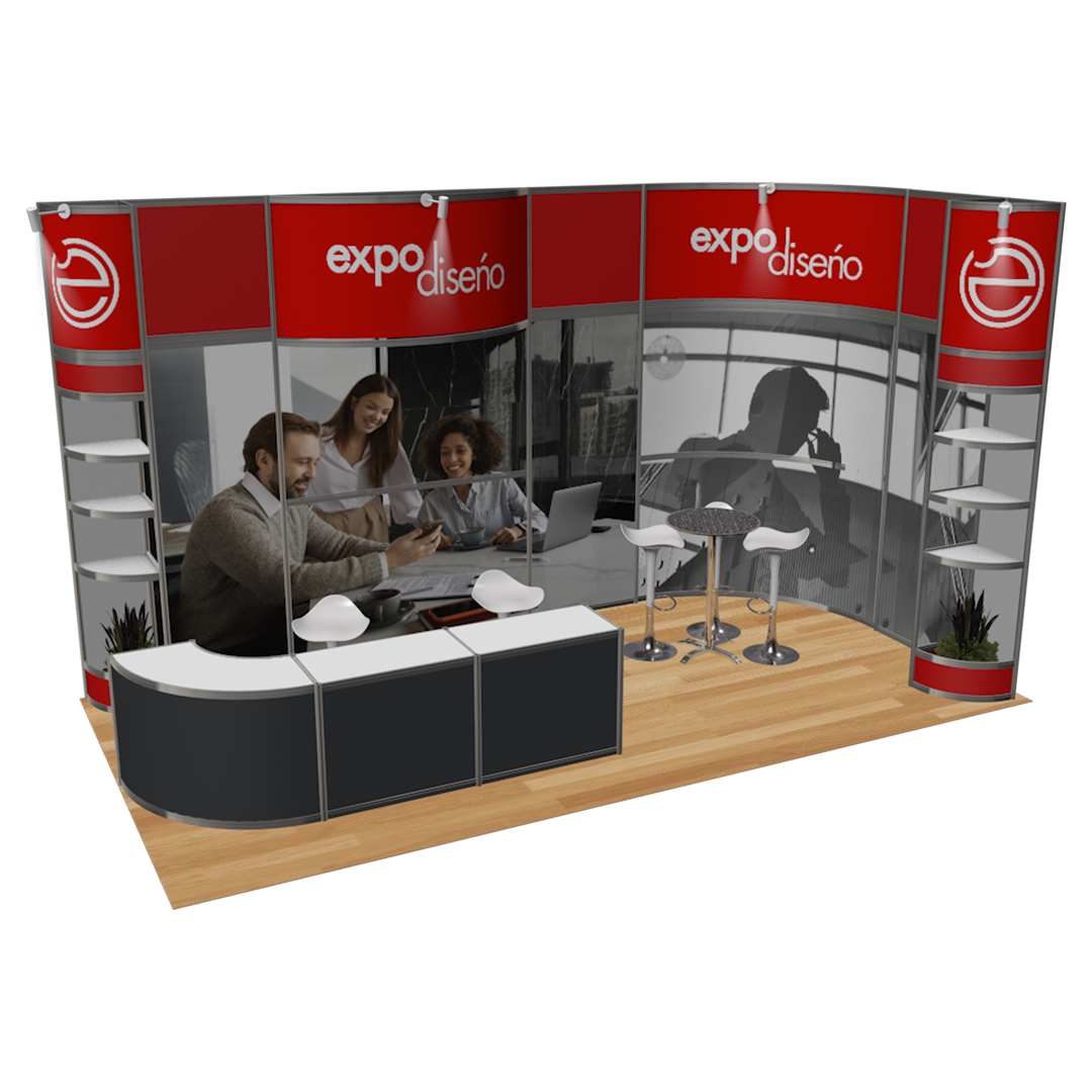 Stand Octanorm esquina 6x3