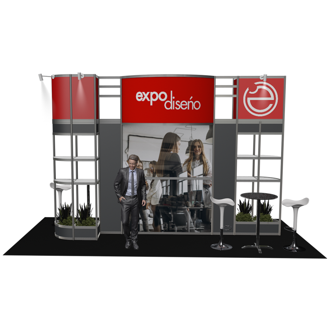 Stand Octanorm isla 6x3 variante A