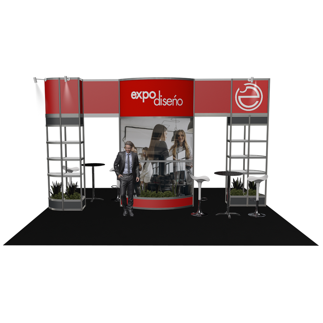 Stand Octanorm isla 6x3 variante B