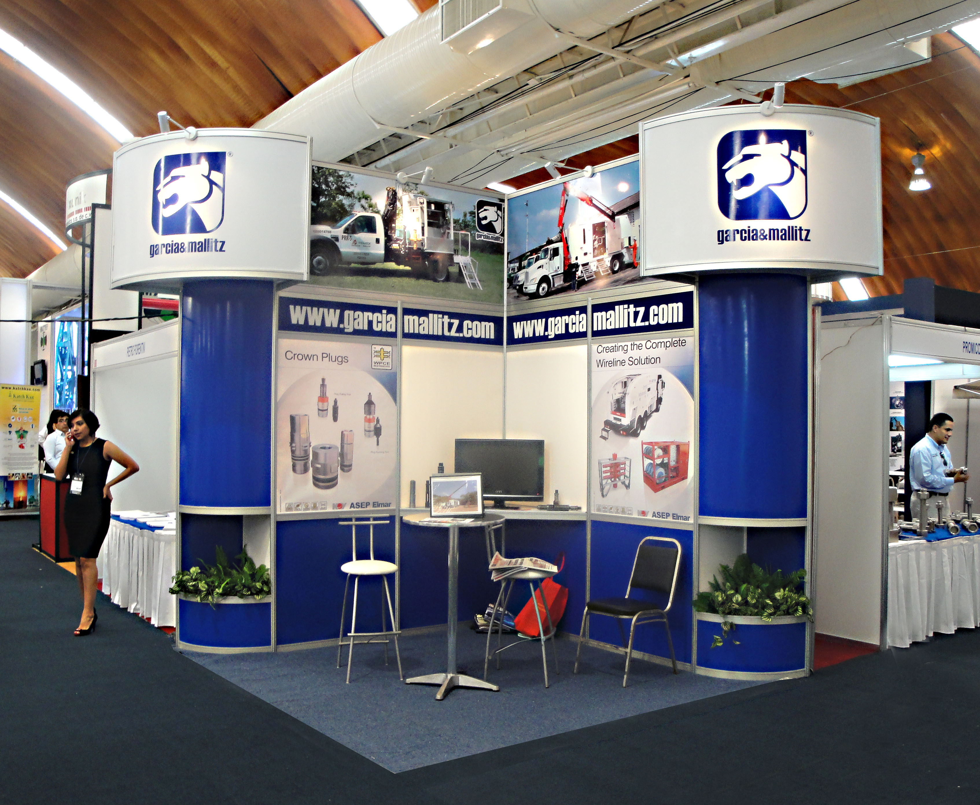 Stand 3x3 esquina – García Mallitz