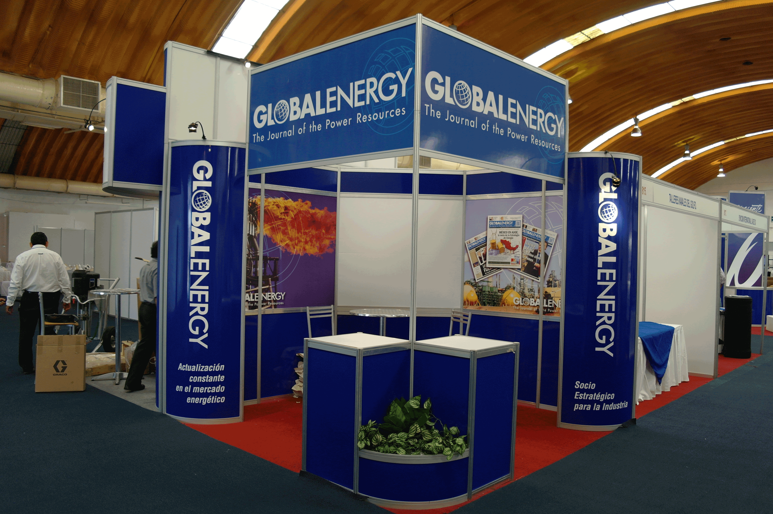 Stand 3x3 esquina – Global Energy