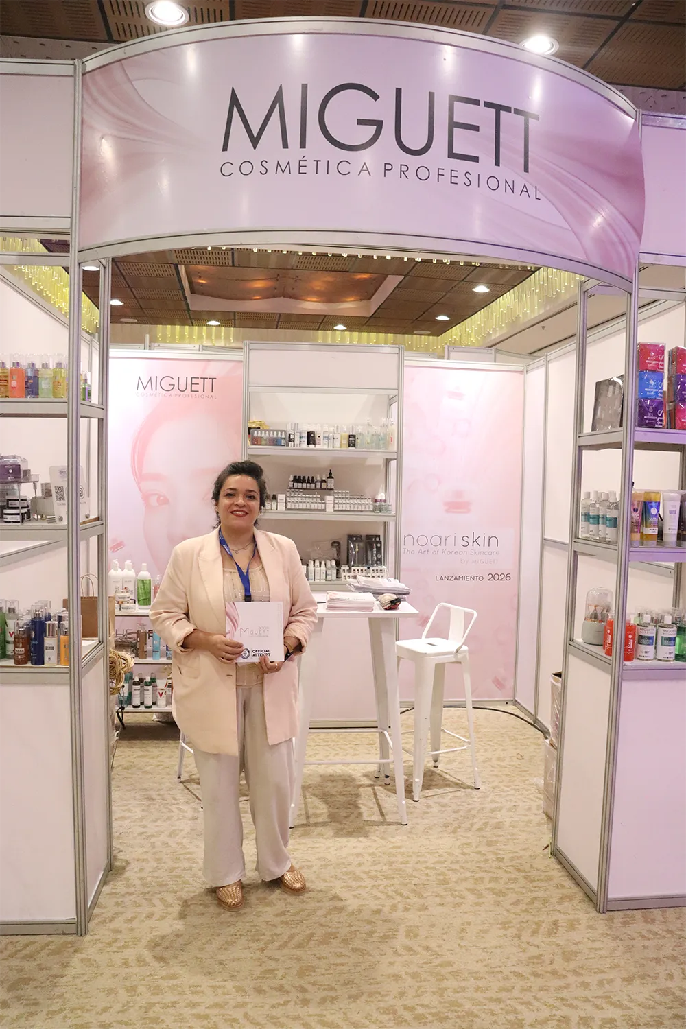 Exhibición de marcas en CIMEC 2025