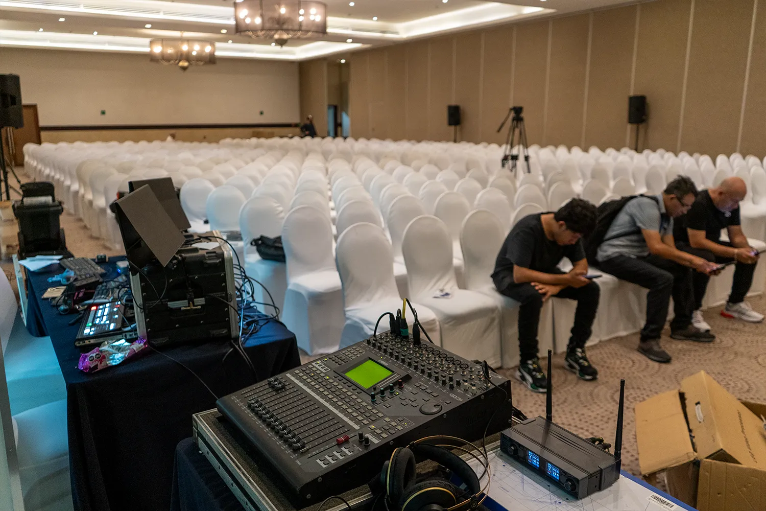 Área técnica y control de producción del Congreso Nacional de Nefrología 2023