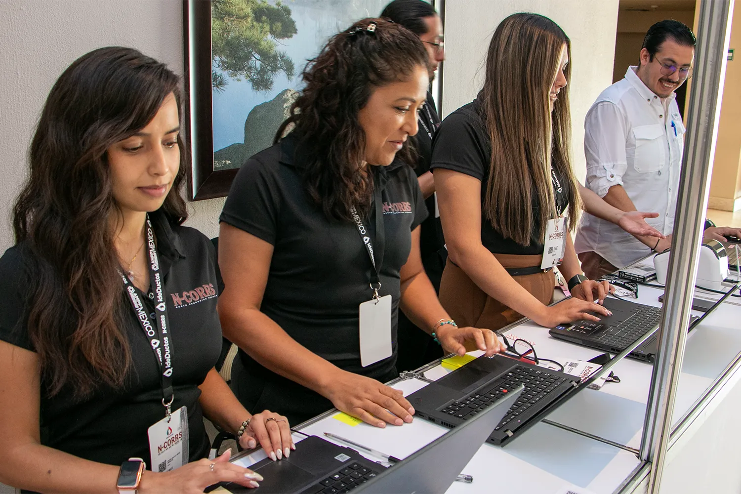 Gestión eficiente de registro de asistentes