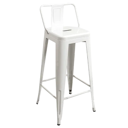 Renta de Banco Tolix con Respaldo para stands