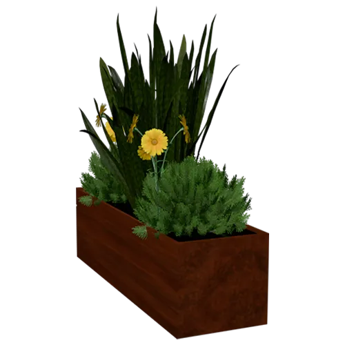 Renta de Jardineras para stands