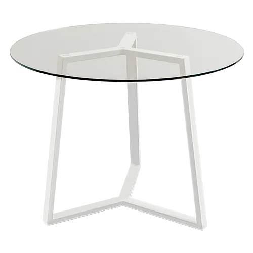Renta de Mesa de Cristal para stands