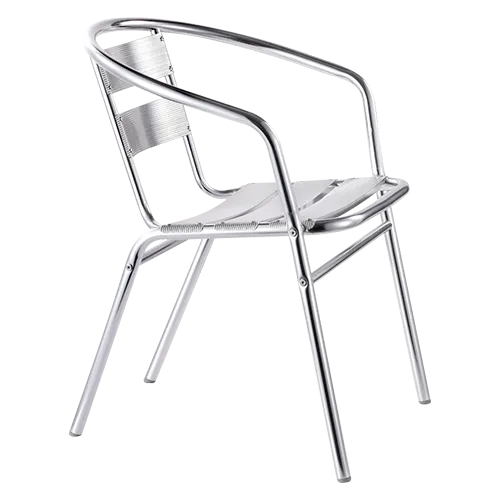 Renta de Silla Metálica para stands