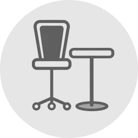 Icono de Mobiliario para eventos