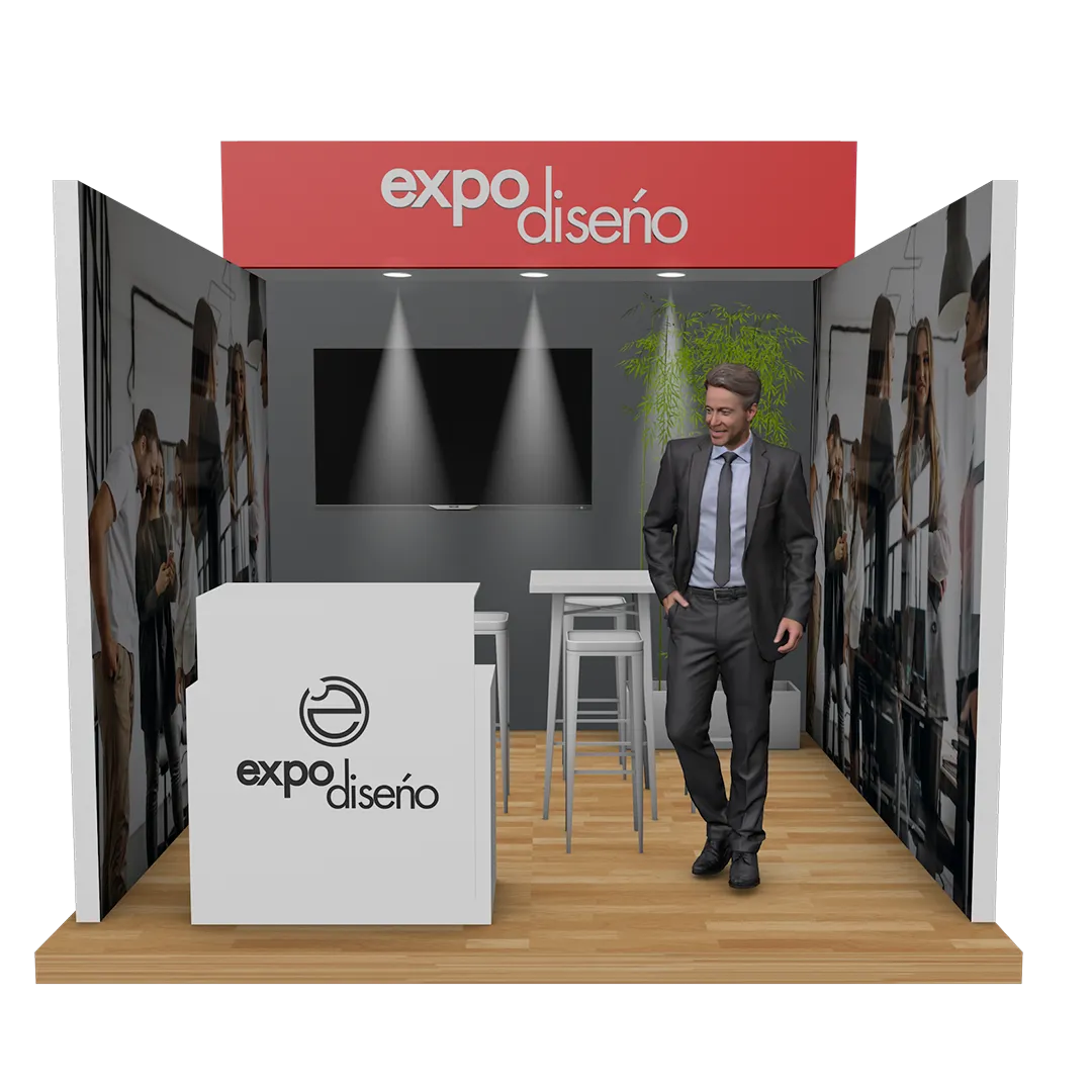 Stand custom cajón 3x3