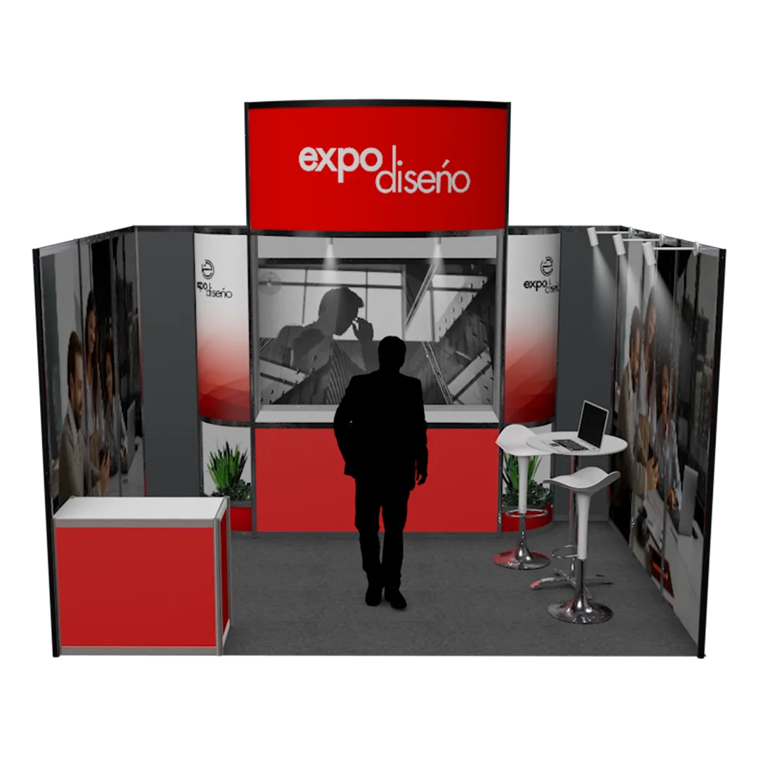 Stand Octanorm cajón 4x3