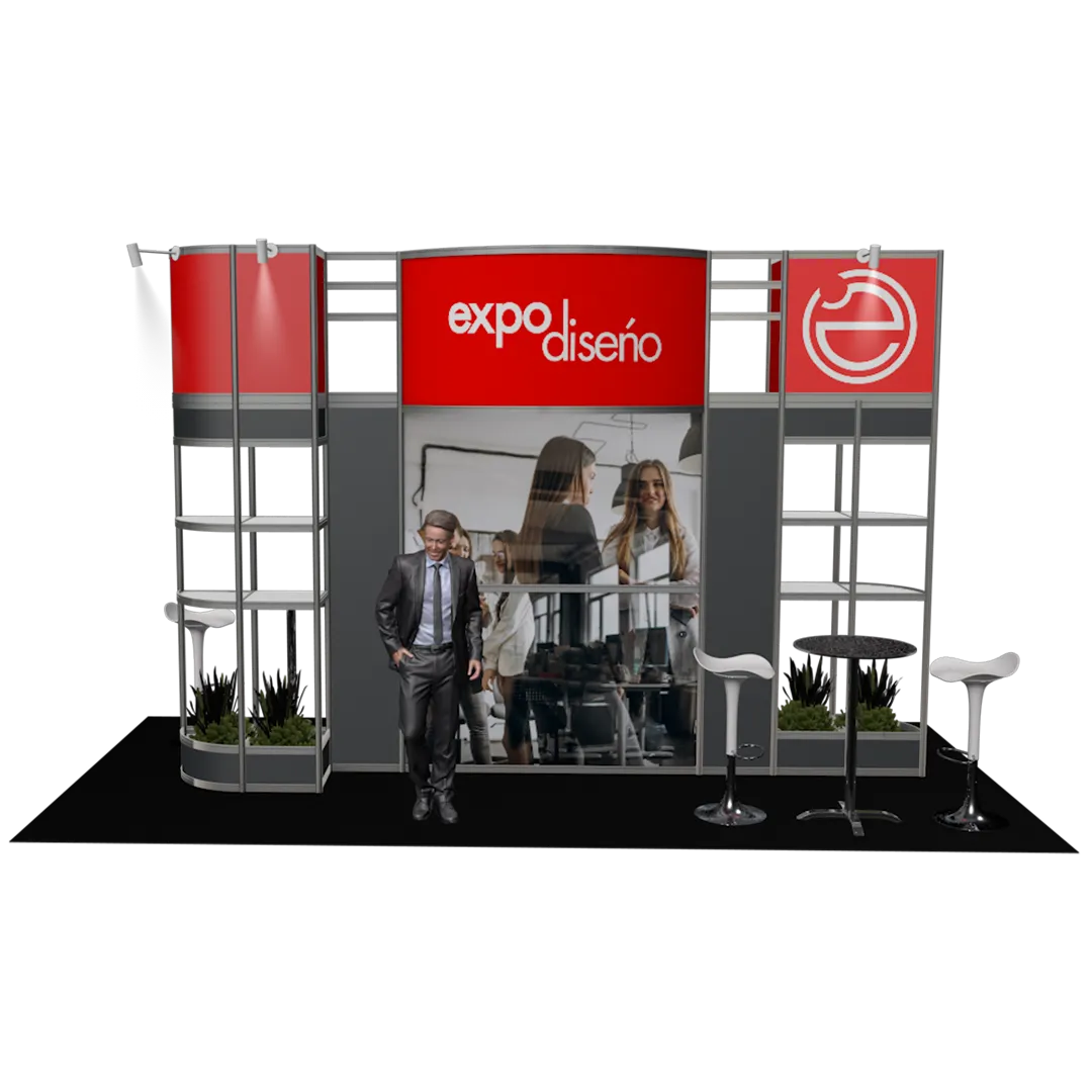 Stand Octanorm isla 6x3 variante A