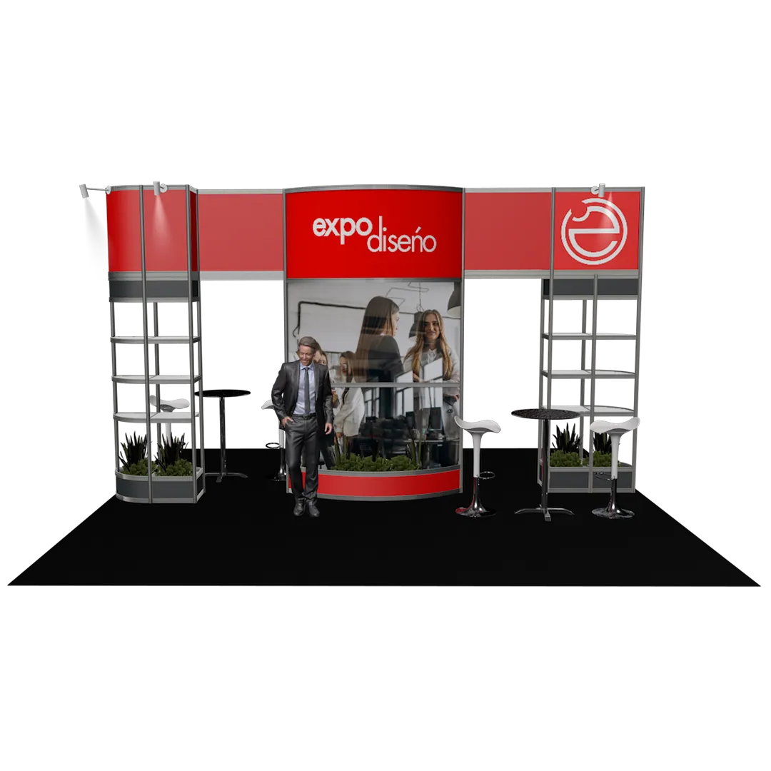 Stand Octanorm isla 6x3 variante B