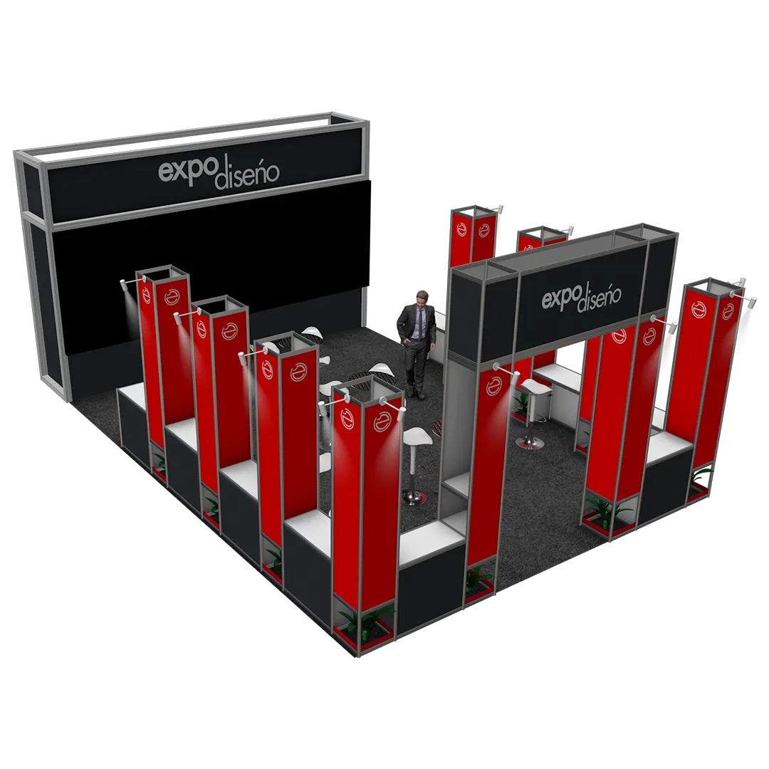 Stand Octanorm isla 6x9